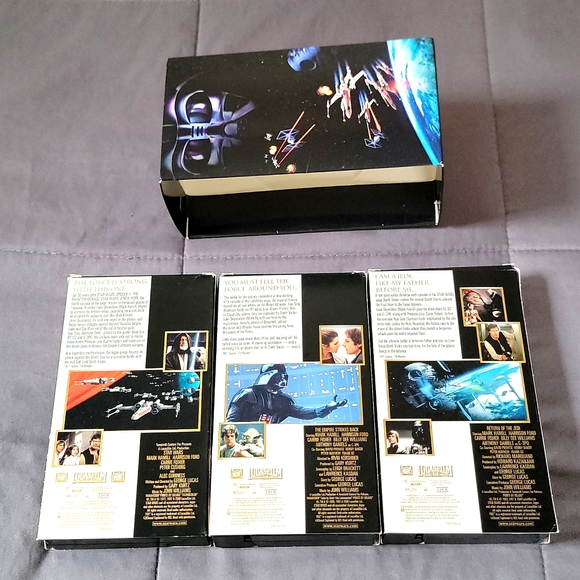 Star Wars Trilogy - Box Set VHS - Picture 6 of 6
